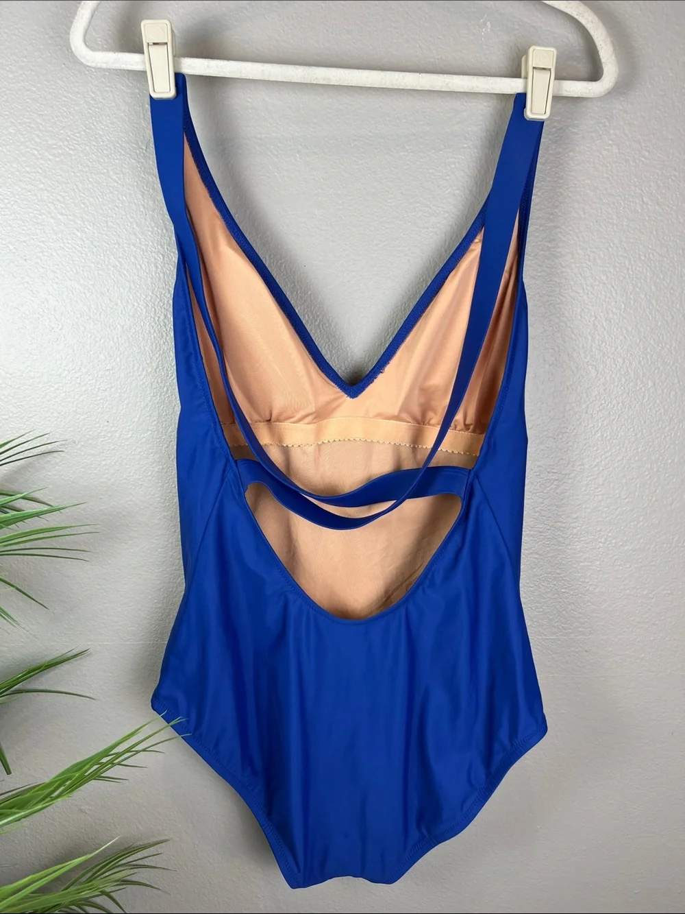 NWT J. Crew Crossback Swimsuit One Piece Blue 12 - Picture 6 of 12